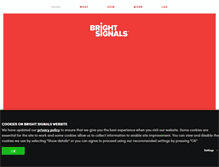 Tablet Screenshot of brightsignals.co.uk